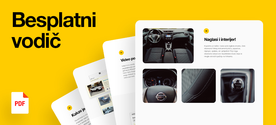 Prodaješ auto? Preuzmi besplatni vodič za oglašavanje!